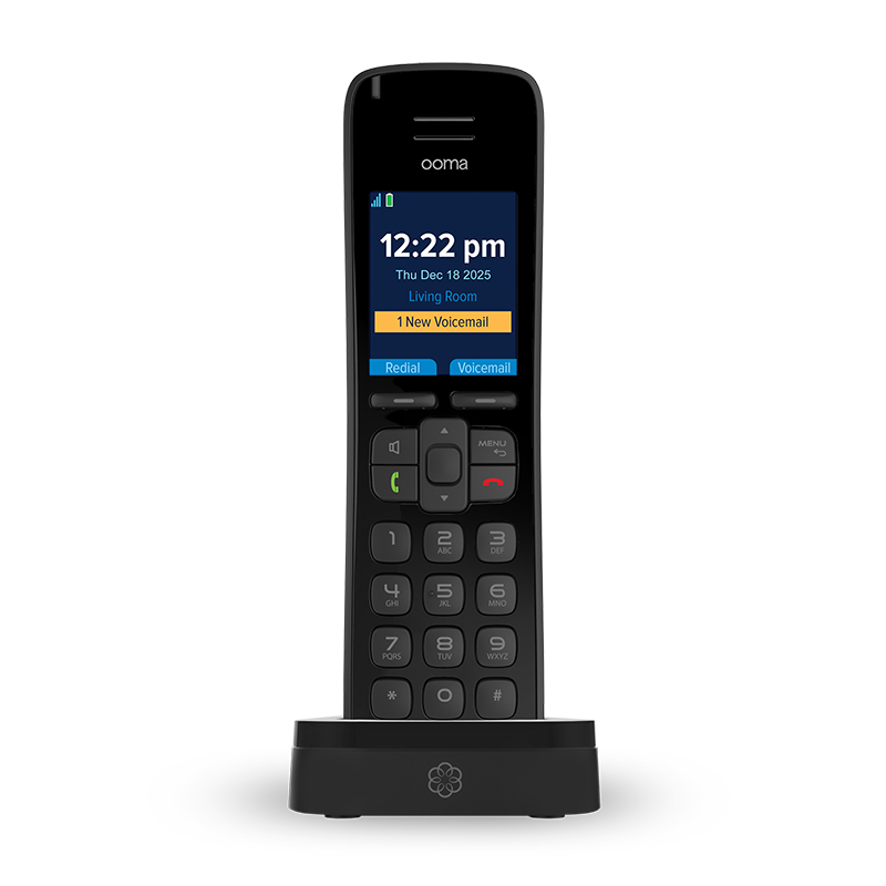 Ooma HD3 homephone handset.